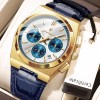 Men's Watch, Multifunctional, Business Style, with Calendar, Luminous, Stylish, Newly Launched, Waterproof, Quartz Wristwatch for Men